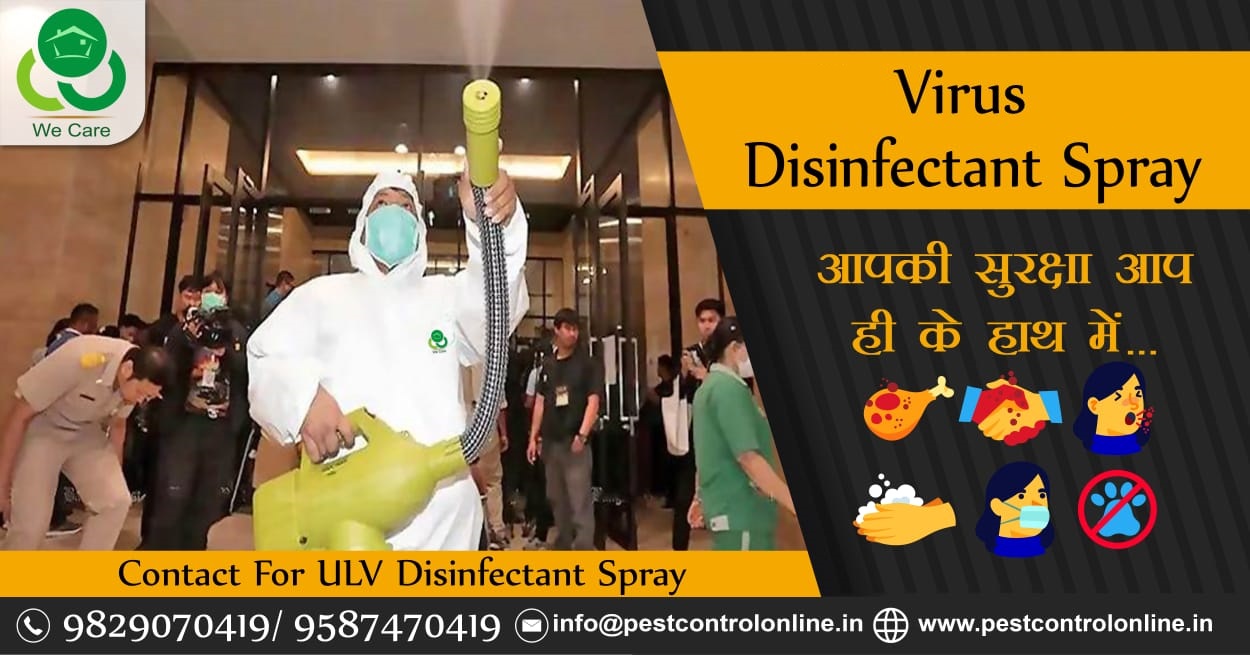 Disinfectant Sanitizing Services Jaipur Ajmer, Disinfectant &#038; Sanitizing (ULV) Services