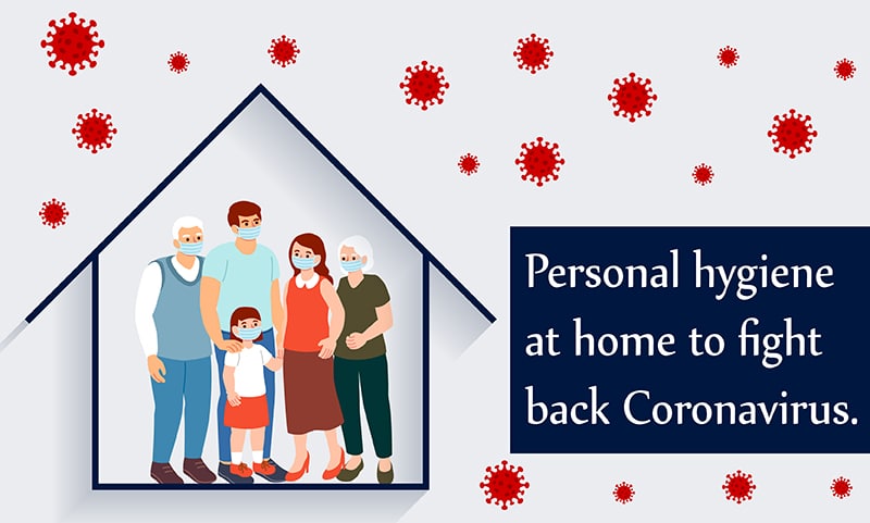 , Personal Hygiene at Home to Fight Back Coronavirus